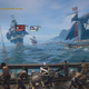 Stymied by the wind but with cannons at the ready in the E3 demo of Skull & Bones.